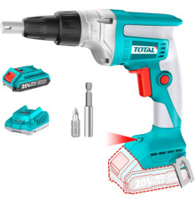 Шуруповерт для гипсокартона Total TDSLI204200 с 1-м АКБ