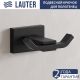 Набор аксессуаров для ванной Lauter 21TS1010 + 21TS1018 + 21TS1016 Matt Black, 3 предмета