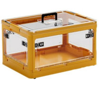 Органайзер для хранения Happy Home Многофункциональный складной с ручками HH-017 40 л желтый