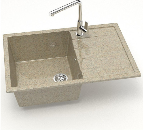 Кухонная мойка MARRBAXX Карельский камень модель 161/Q5 F161Q005 песочный