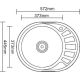 Кухонная мойка Ledeme L85745-L