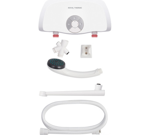 Проточный электрический водонагреватель кран+душ Royal Thermo Smartfix TS 5.5 кВт кран+душ