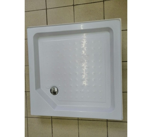 Душевой поддон Pelican T1010SQ 100x100x14 с сифоном