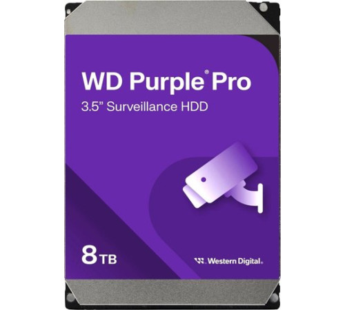 Жесткий диск WD Purple Pro 8TB WD8002PURP
