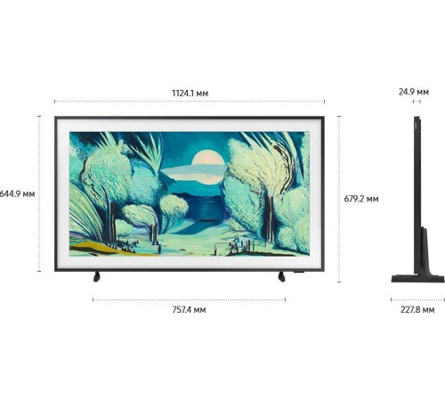 Телевизор Samsung The Frame QLED LS03F QE50LS03FAUXRU