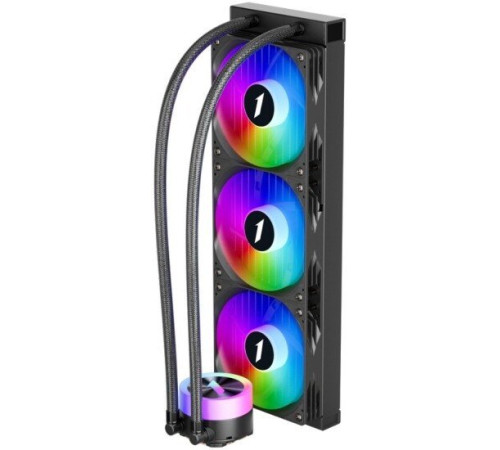 Система жидкостного охлаждения для процессора 1stPlayer TS1 360 черный