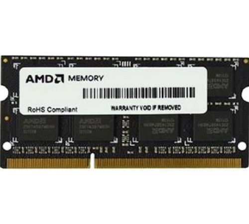 Оперативная память AMD Radeon R3 Value Series 8ГБ DDR3 SODIMM 1333 МГц R338G1339S2S-U