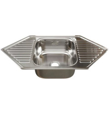 Кухонная мойка Mixline 532313 полированная, 0.8 мм