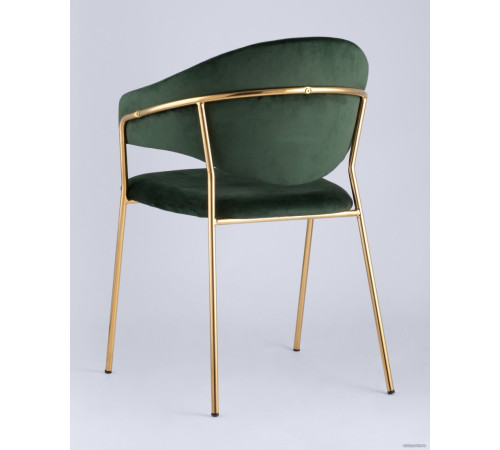 Стул с подлокотниками Stool Group Эвита зеленый