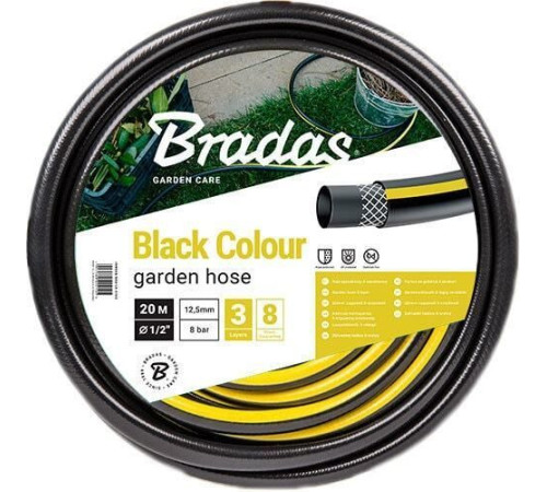 Шланг Bradas Black Colour 19 мм 3/4