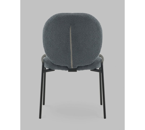 Стул Stool Group Моллек AV 438-Fl83-9005 букле темно-серый