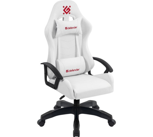 Игровое геймерское кресло Defender Lion белый