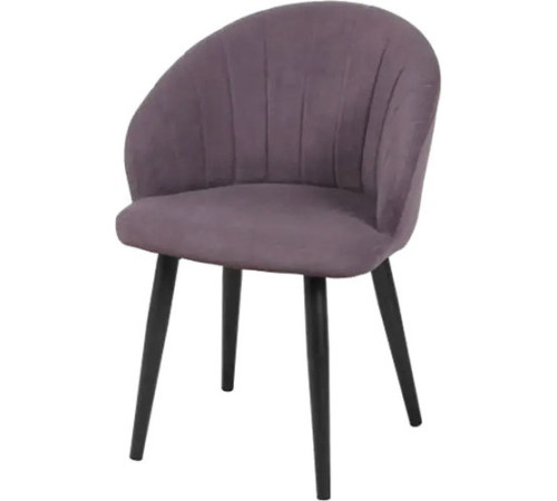 Стул с подлокотниками СоюзРегионПоставка Моника СРП-050 велюр, Dream Plum сливовый/муар черный