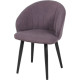 Стул с подлокотниками СоюзРегионПоставка Моника СРП-050 велюр, Dream Plum сливовый/муар черный