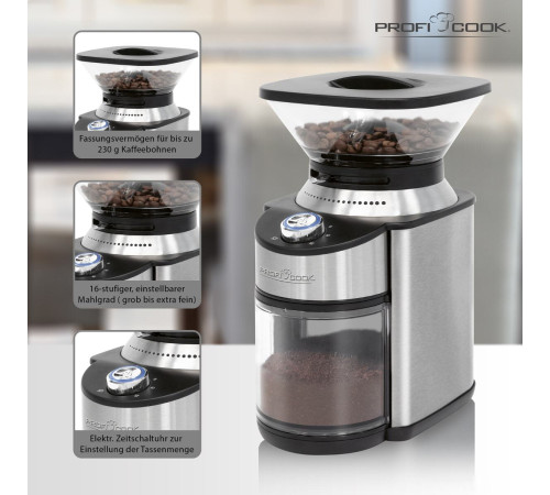 Электрическая кофемолка ProfiCook PC-EKM 1205