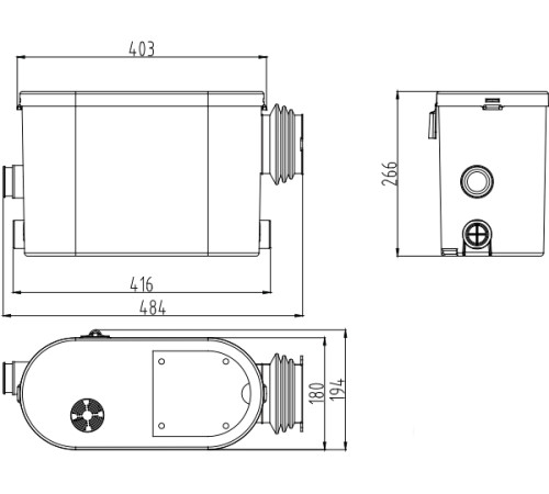Насос Jemix STP-200 Lux