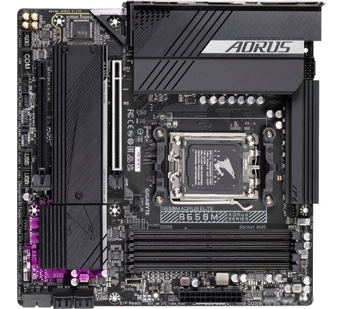 Материнская плата Gigabyte B650M Aorus Elite rev. 1.0