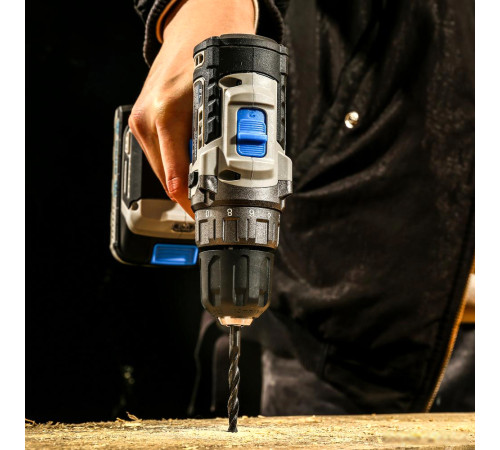 Дрель-шуруповерт Deko Sharker 063-4037 с 1-им АКБ