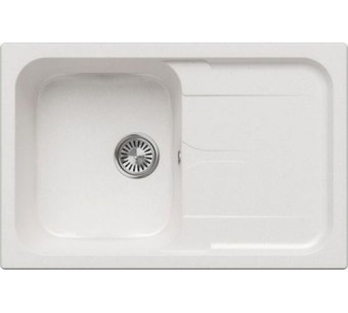 Кухонная мойка Polygran Alto 780 белый хлопок