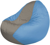 Кресло-мешок Flagman Classic К2.1-56 голубый/серый