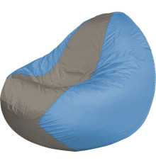Кресло-мешок Flagman Classic К2.1-56 голубый/серый