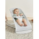 Шезлонг BabyBjorn Balance Mesh 0051.29 silver/white