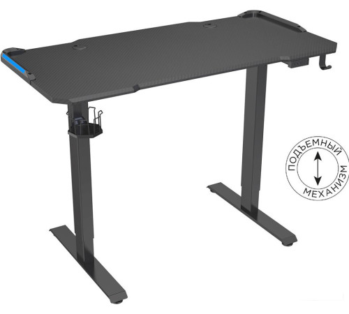 Геймерский стол CACTUS CS-ED-GBK черный