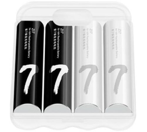 Аккумулятор ZMI ZI7 AAA 700mAh 4 шт. АА711-Black/White