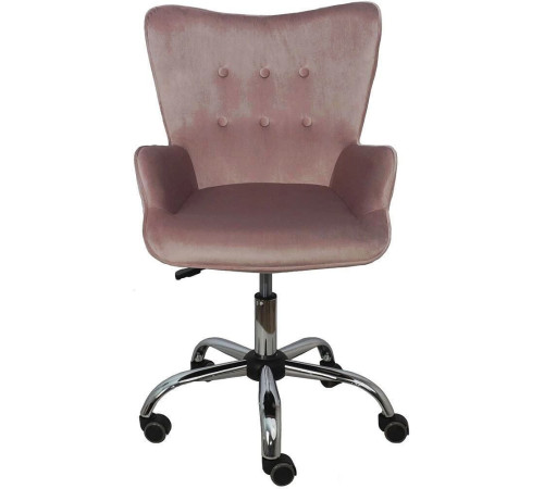Кресло AksHome Белла пыльная роза велюр