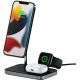 Беспроводное зарядное Satechi 3-in-1 Magnetic Wireless Charging Stand