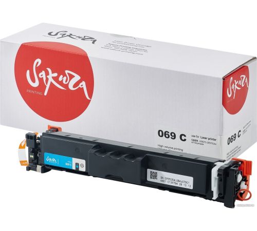 Картридж Sakura Printing SA069C аналог Canon 069C 5093C002
