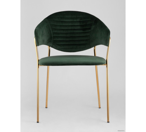 Стул с подлокотниками Stool Group Эвита зеленый