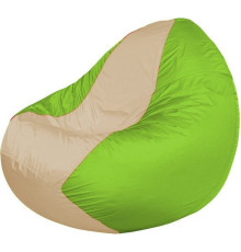 Кресло-мешок Flagman Classic К2.1-179 салатовый/бежевый