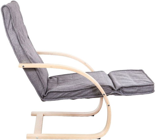 Интерьерное кресло AksHome Grand ткань, серый