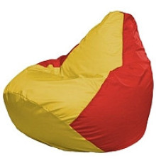 Кресло-мешок Flagman Груша Мини L Г0.1-260 желтый/красный