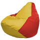 Кресло-мешок Flagman Груша Мини L Г0.1-260 желтый/красный