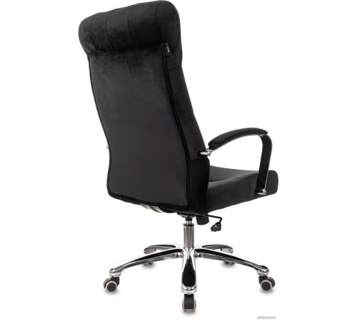 Офисное кресло Бюрократ T-9928SL Fabric черный Italia Black/крестовина металл хром