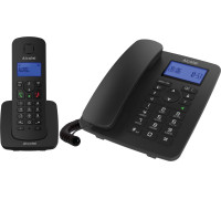 Радиотелефон Alcatel M350 Combo черный