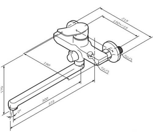 Смеситель AM.PM X-Joy F85A90000