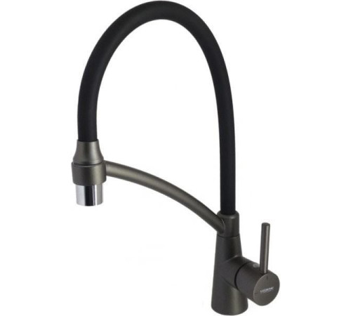 Смеситель Ledeme L4399U-2 графит/черный