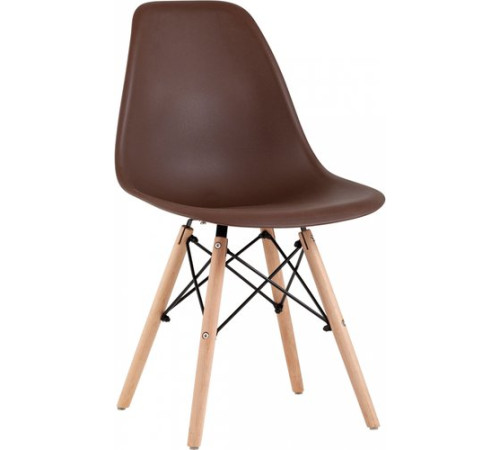 Стул Stool Group Eames Y801 коричневый