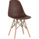 Стул Stool Group Eames Y801 коричневый