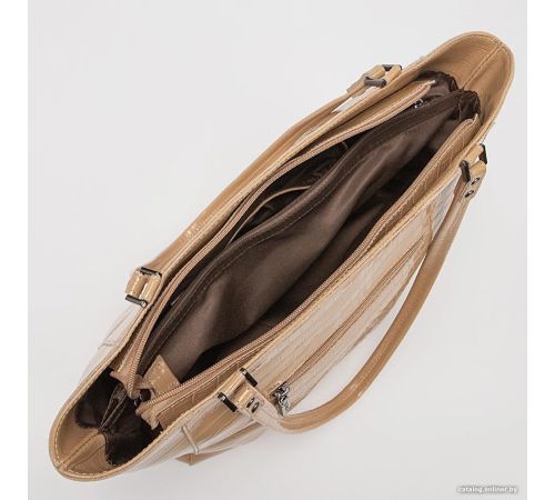 Женская сумка Poshete 857-6383-KL-BEG бежевый