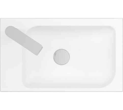 Умывальник Belux Темпо-4 HR0900 белый, с каркасом, сифоном, донным клапаном