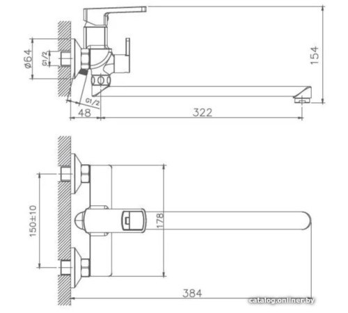 Смеситель Haiba HB22176