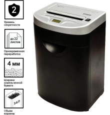 Шредер BRAUBERG S22-S 531773