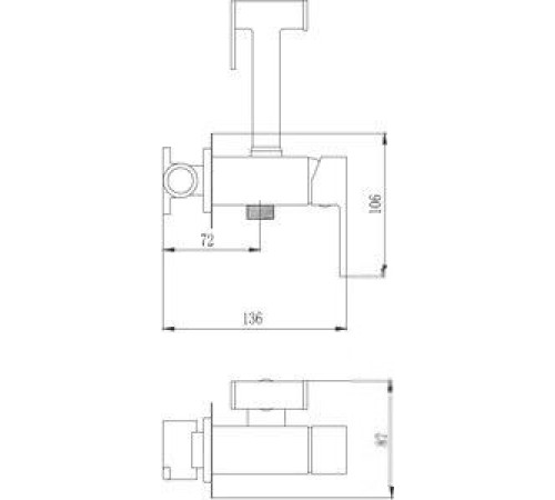 Смеситель Haiba HB5511 хром