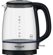 Электрический чайник Weissgauff WK 1712 EcoGlass Nero