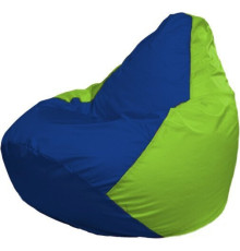 Кресло-мешок Flagman Груша Макси Г2.1-119 салатовый/синий