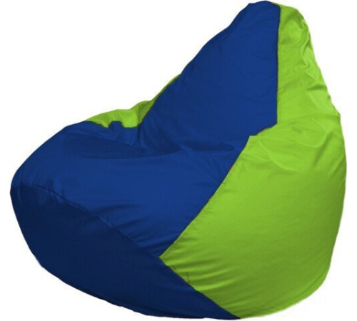 Кресло-мешок Flagman Груша Макси Г2.1-119 салатовый/синий